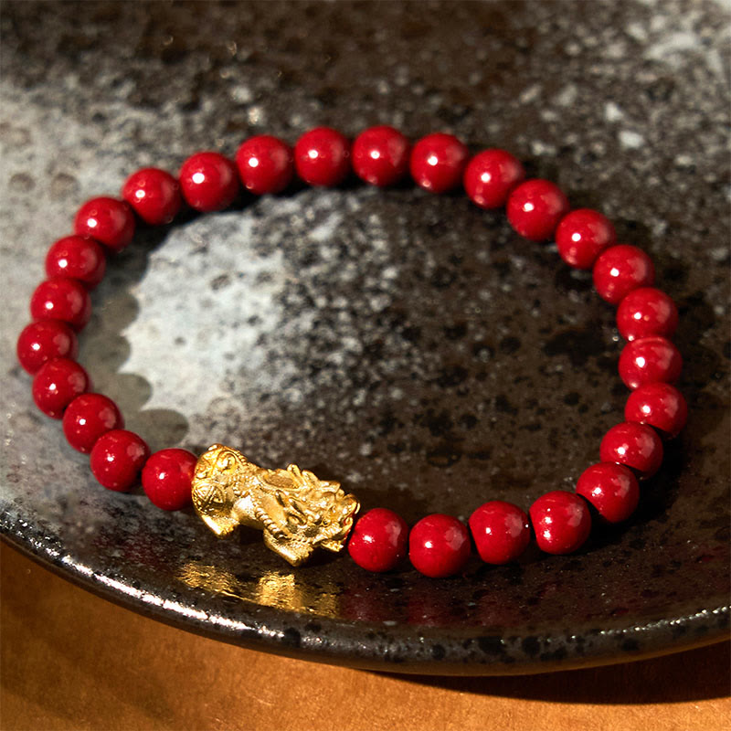 Bracelet de bénédiction Pixiu en Buddha Stones