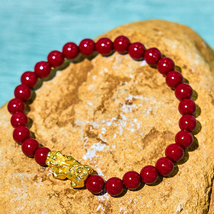 Bracelet de bénédiction Pixiu en Buddha Stones