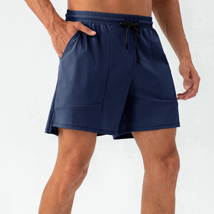 Short de sport décontracté en nylon à séchage rapide avec poches pour hommes Buddha Stones