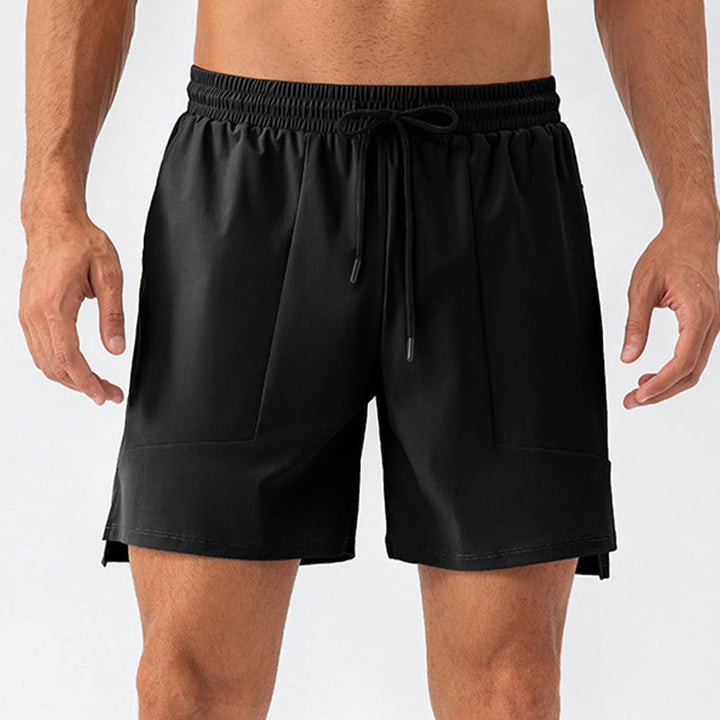 Short de sport décontracté en nylon à séchage rapide avec poches pour hommes Buddha Stones