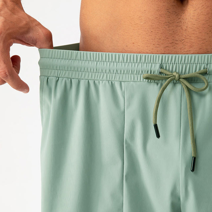 Short de sport décontracté en nylon à séchage rapide avec poches pour hommes Buddha Stones