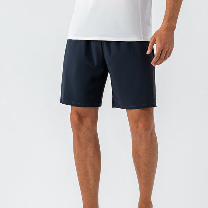 Buddha Stones Short de sport décontracté en nylon respirant et ample à séchage rapide pour homme avec poches - image 3