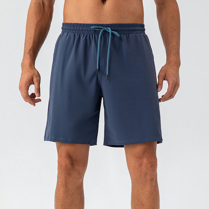 Buddha Stones Short de sport décontracté en nylon respirant et ample à séchage rapide pour homme avec poches - image 11