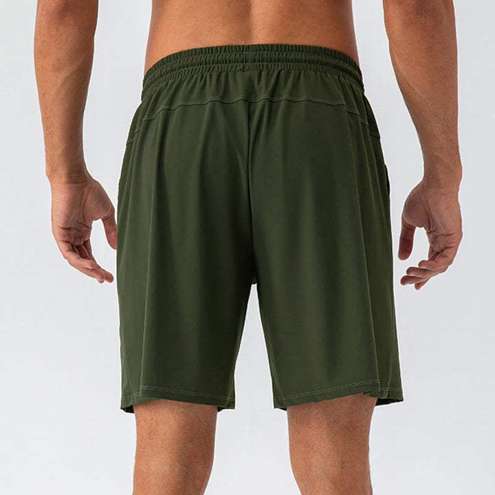 Buddha Stones Short de sport décontracté en nylon respirant et ample à séchage rapide pour homme avec poches - image 19