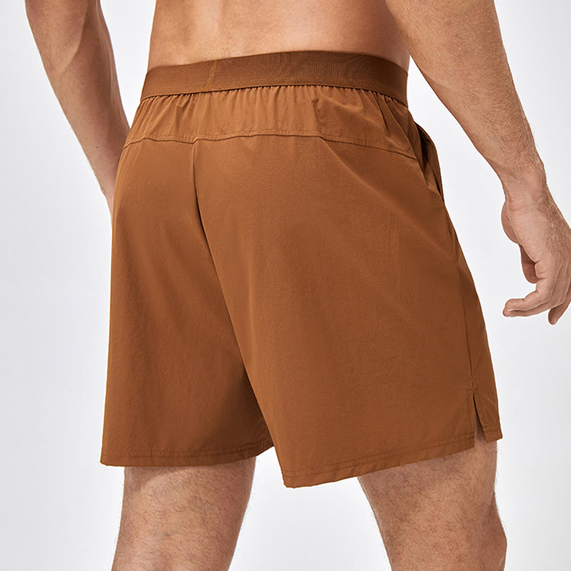 Buddha Stones Short de sport décontracté en nylon à séchage rapide pour homme avec poches - image 3