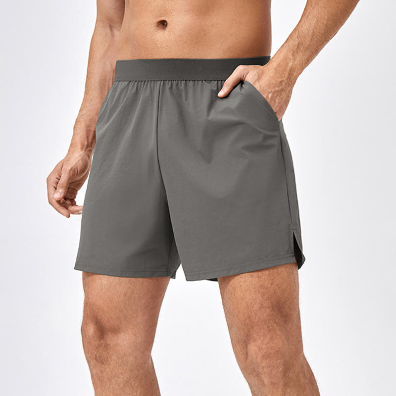Buddha Stones Short de sport décontracté en nylon à séchage rapide pour homme avec poches - Gris - US/UK/AU44，EU54 (2XL) - image 10