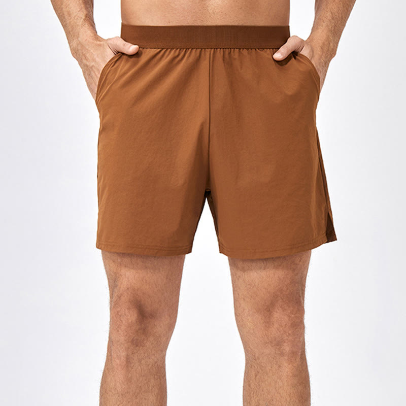 Buddha Stones Short de sport décontracté en nylon à séchage rapide pour homme avec poches - image 2
