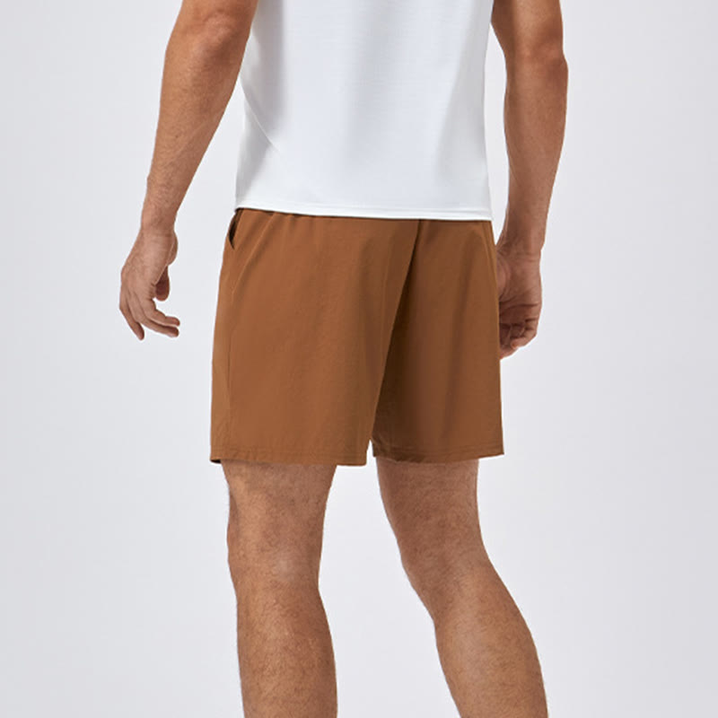 Buddha Stones Short de sport décontracté en nylon à séchage rapide pour homme avec poches - image 5