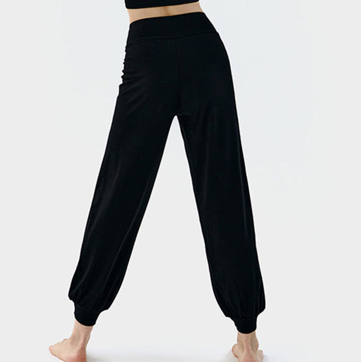 Pantalon décontracté uni taille haute à séchage rapide pour femme Leica Buddha Stones - image 17
