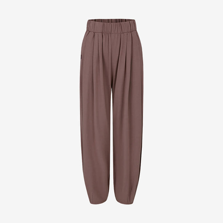 Pantalon sarouel décontracté uni respirant ample pour femme avec poches Buddha Stones Leica - image 23