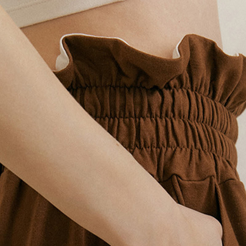 Pantalon ample en élasthanne pour femme avec poches et boucle décontractée Buddha Stones - image 8