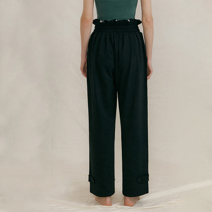 Pantalon ample en élasthanne pour femme avec poches et boucle décontractée Buddha Stones - image 12