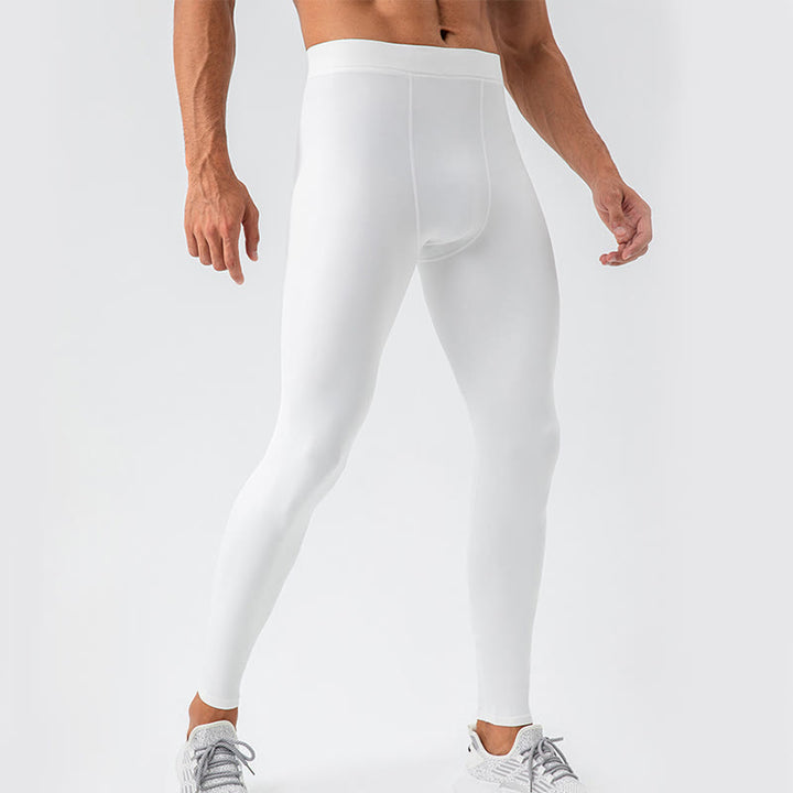 Pantalon de sport élastique respirant taille haute pour homme Buddha Stones - Blanc - US/UK/AU44，EU54 (2XL) - image 7