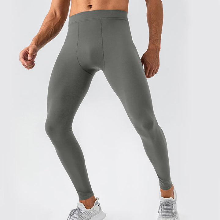 Pantalon de sport élastique respirant taille haute pour homme Buddha Stones