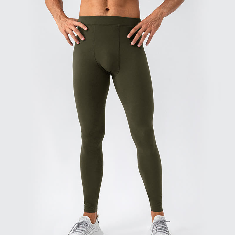 Pantalon de sport élastique respirant taille haute pour homme Buddha Stones - Vert olive foncé - US/UK/AU44，EU54 (2XL) - image 31