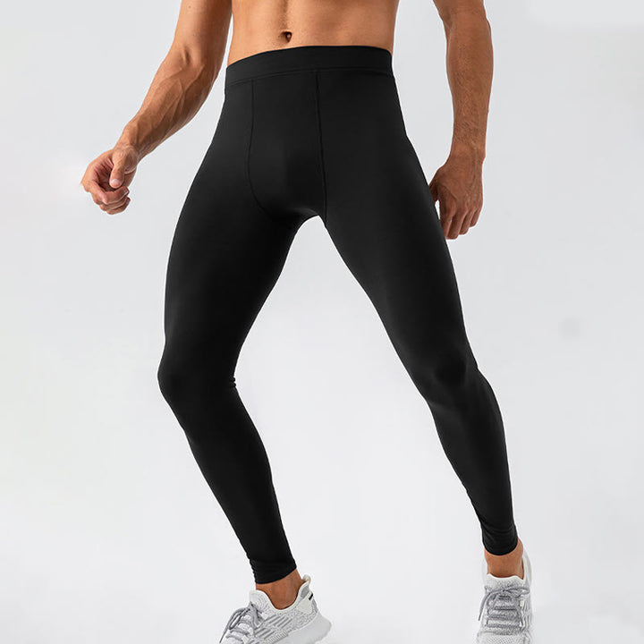 Pantalon de sport élastique respirant taille haute pour homme Buddha Stones
