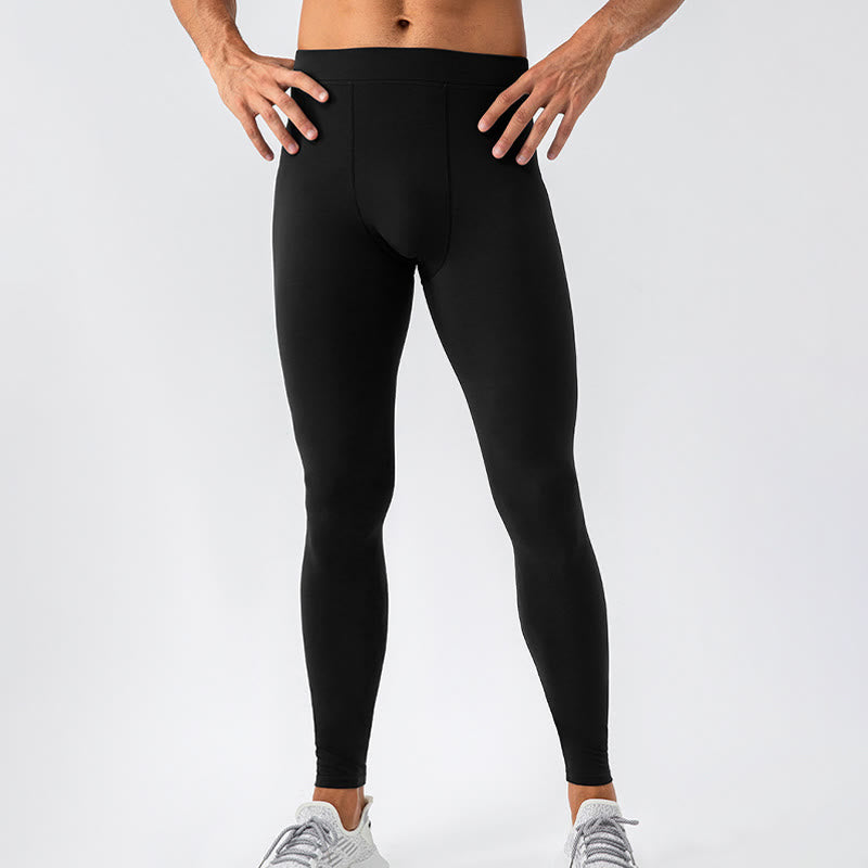 Pantalon de sport élastique respirant taille haute pour homme Buddha Stones