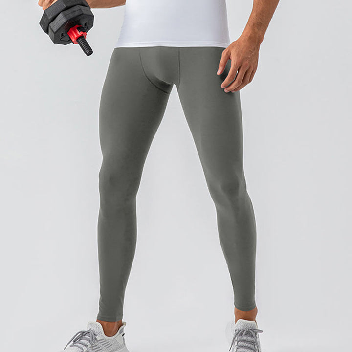 Pantalon de sport élastique respirant taille haute pour homme Buddha Stones
