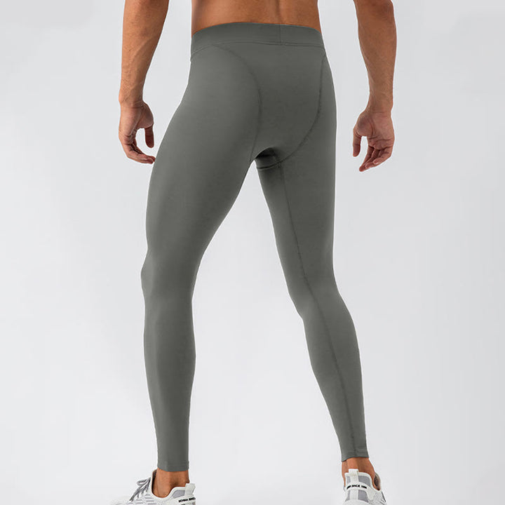 Pantalon de sport élastique respirant taille haute pour homme Buddha Stones
