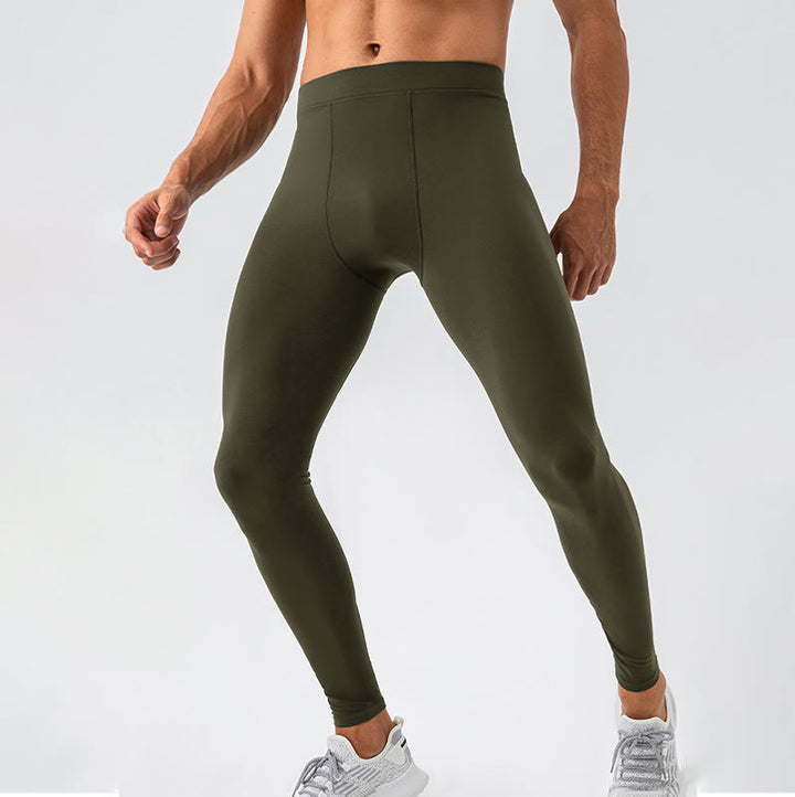 Pantalon de sport élastique respirant taille haute pour homme Buddha Stones