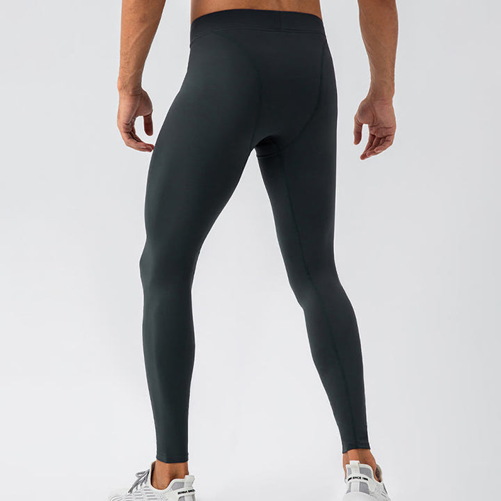 Pantalon de sport élastique respirant taille haute pour homme Buddha Stones