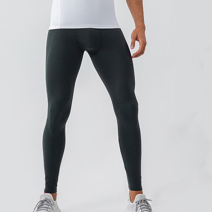 Pantalon de sport élastique respirant taille haute pour homme Buddha Stones