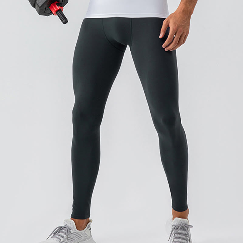 Pantalon de sport élastique respirant taille haute pour homme Buddha Stones