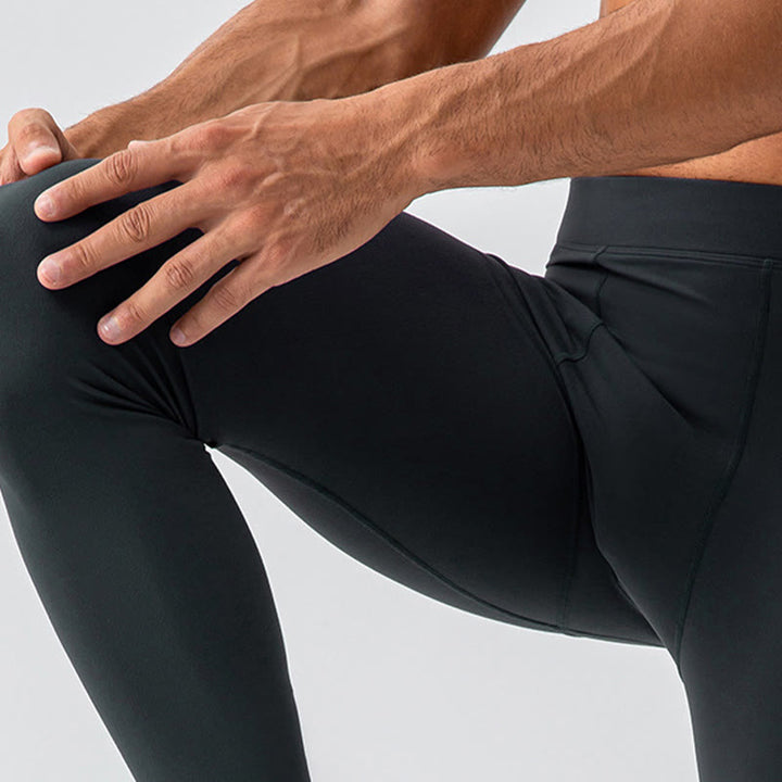 Pantalon de sport élastique respirant taille haute pour homme Buddha Stones - image 25