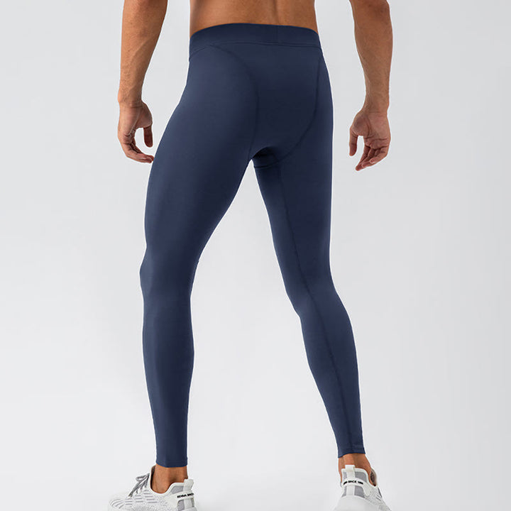 Pantalon de sport élastique respirant taille haute pour homme Buddha Stones
