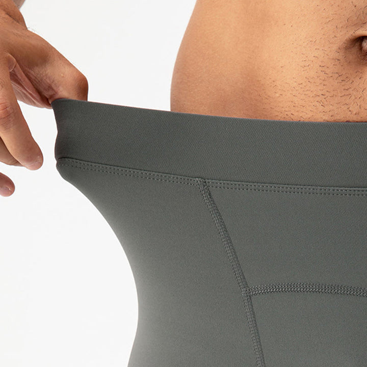 Leggings de sport taille haute élastiques à séchage rapide et respirants pour hommes Buddha Stones - image 8