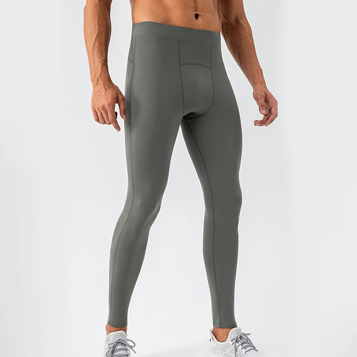 Leggings de sport taille haute élastiques à séchage rapide et respirants pour hommes Buddha Stones - image 15
