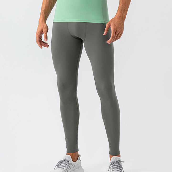 Leggings de sport taille haute élastiques à séchage rapide et respirants pour hommes Buddha Stones - image 6