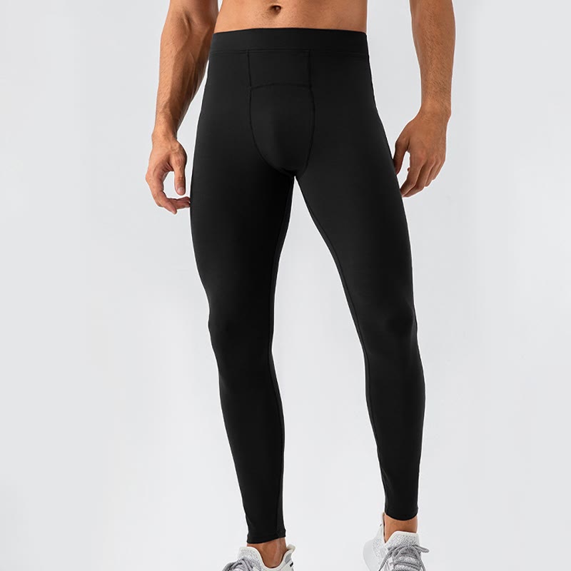 Leggings de sport taille haute élastiques à séchage rapide et respirants pour hommes Buddha Stones - image 17