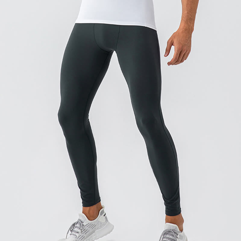 Leggings de sport taille haute élastiques à séchage rapide et respirants pour hommes Buddha Stones - image 22