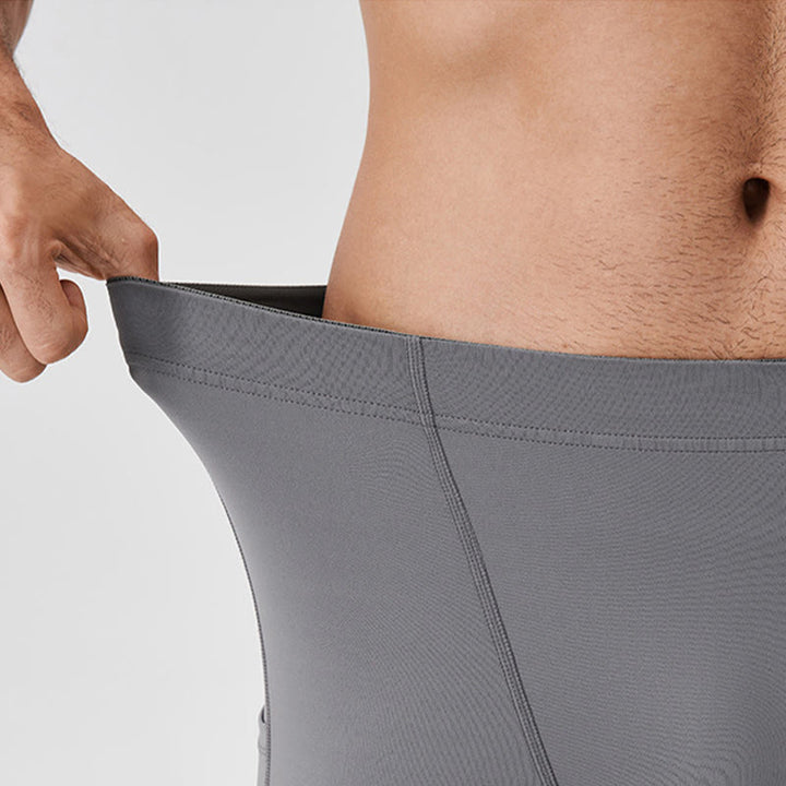 Leggings de sport élastiques et respirants pour homme, couleur Buddha Stones, taille haute, avec poche arrière zippée - image 12