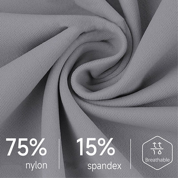 Leggings de sport élastiques et respirants pour homme, couleur Buddha Stones, taille haute, avec poche arrière zippée - image 5