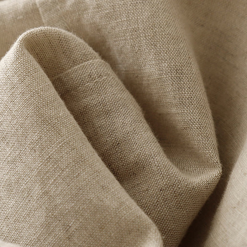 Pantalon court décontracté en coton avec broderies et patchwork de Buddha Stones , longueur 7-8, pour femme, avec poches - image 8