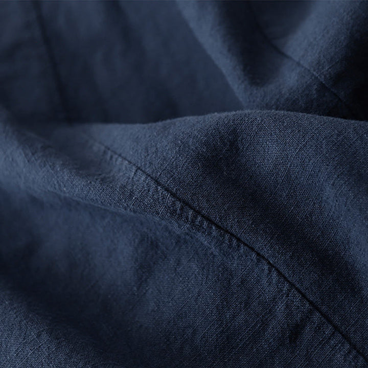 Pantalon sarouel décontracté en coton et lin pour femme avec poches, longueur 7-8, Buddha Stones - image 20