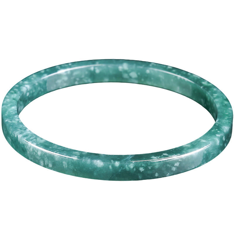 Bracelet fin en jade naturel et Buddha Stones - image 8