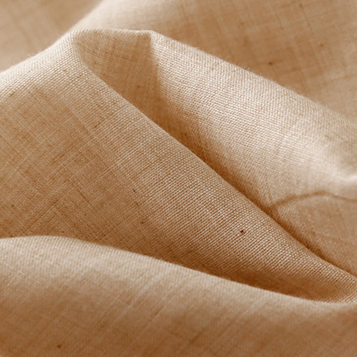 Pantalon large décontracté en coton et lin pour femme, couleur Buddha Stones , motif grenouille chinoise, boutons - image 15