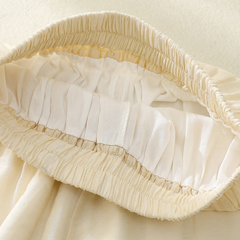 Pantalon large en coton et lin pour femme, broderie artistique de Buddha Stones, double épaisseur, grenouille chinoise, bouton fendu - image 7