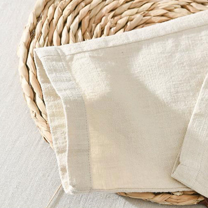 Pantalon décontracté d'été en lin ramie avec cordon de serrage et poches pour homme Buddha Stones - image 20