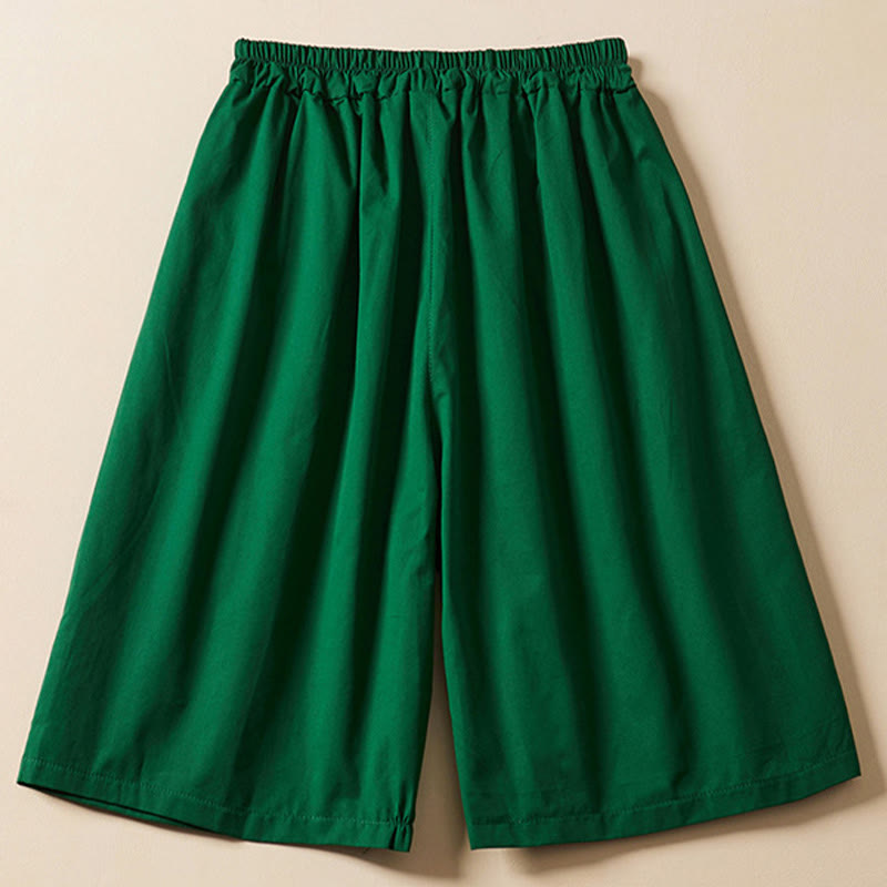 Short décontracté en coton avec cordon de serrage et poches pour femme Motif Buddha Stones - image 9