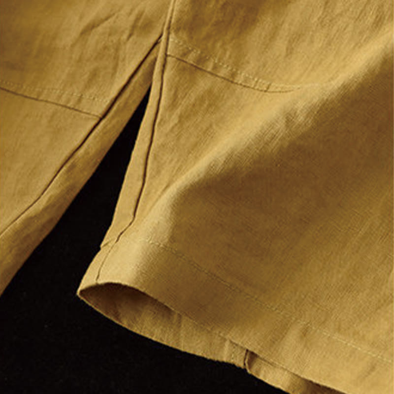 Pantalon sarouel décontracté d'été pour femme avec poches et imprimé Buddha Stones - image 8