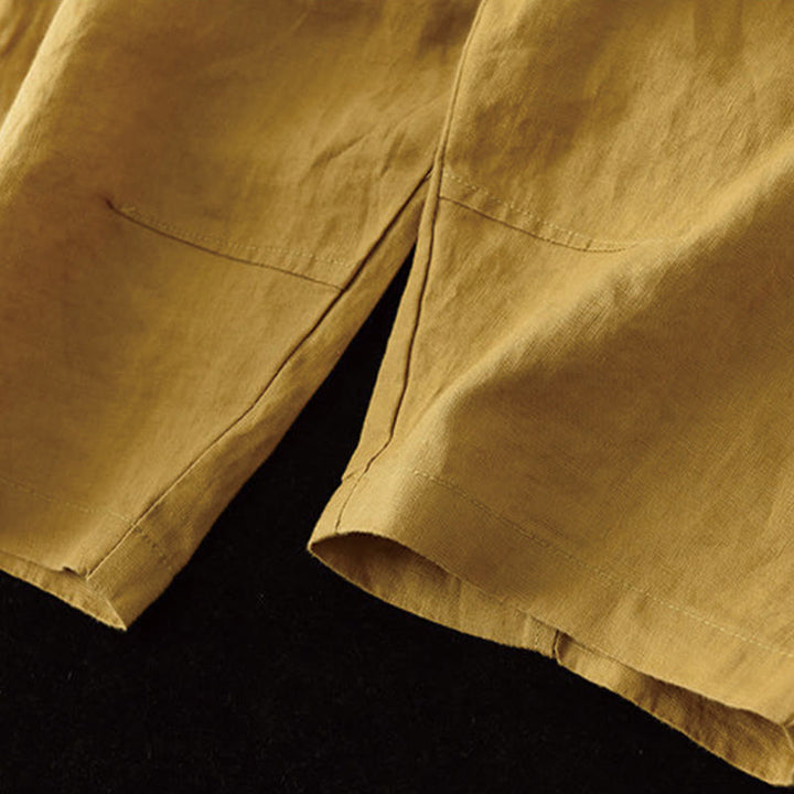 Pantalon sarouel décontracté d'été pour femme avec poches et imprimé Buddha Stones - image 9