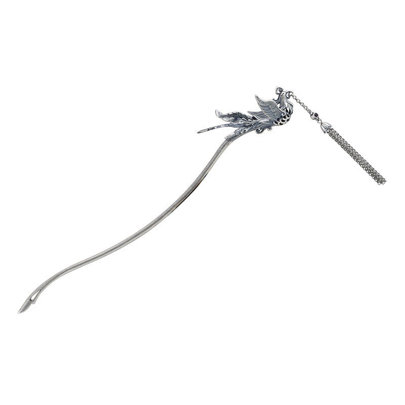 Épingle à cheveux de protection en argent sterling 925 avec Buddha Stones - image 10