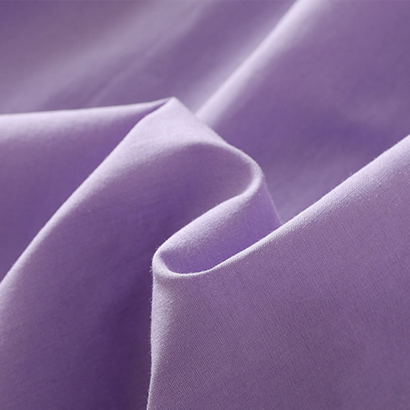 Robe mi-longue d'été en coton et lin avec Buddha Stones d'orchidées et lacets, col en V, manches mi-longues et poches - image 9