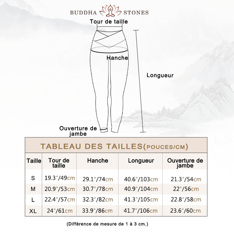 Débardeur court sans manches Buddha Stones Pantalon évasé Sports Fitness Yoga - image 4