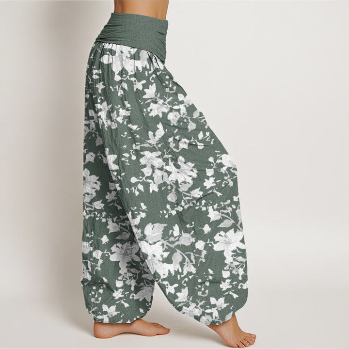 Pantalon sarouel taille élastique pour femme, motif Buddha Stones - image 6