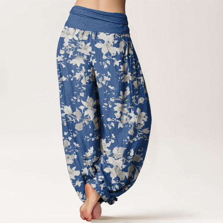 Pantalon sarouel taille élastique pour femme, motif Buddha Stones - image 9